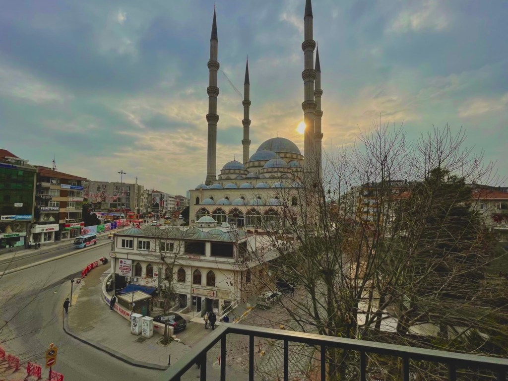 large mosque in Istanbul on Asian Side