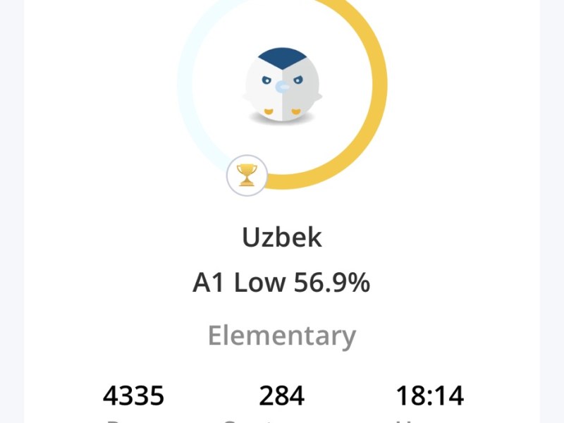 90 Day Uzbek Challenge – Week&nbsp;4